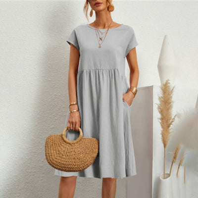 Sommer Casual Loose Dress | Åndbar & Komfortabel | Vanero