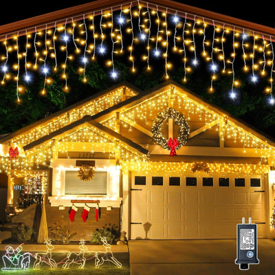 ShineDrape l Garden Lights Gardiner med lys l Vanero