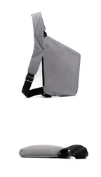 Unisex Crossbody Taske Multi-Rums Design | Justerbar Rem Til Hverdagsbrug | Opbevaring Til Rejser & Pendling | Vanero