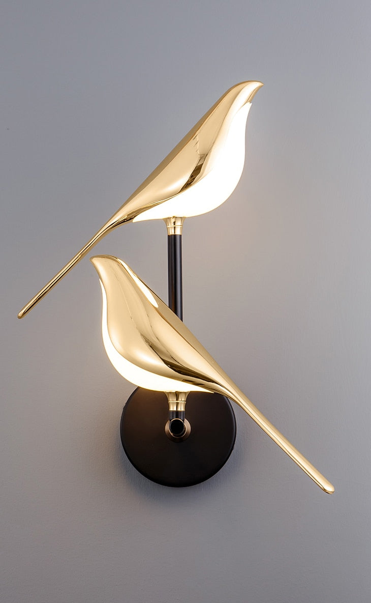 Birdlampe | Moderne Væglampe i form af Fugle | Vanero