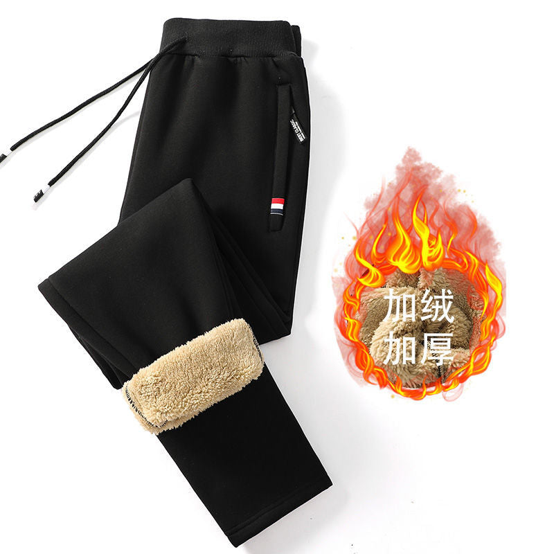 Herre Thermobukser Polyester | Regular Fit Bukser Med Snøre | Elastisk Talje Til Hverdags- & Udendørsbrug | Vanero