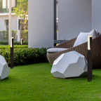LED Væglampe Med Bevægelsessensor | Vejrbestandig Metal Glas Konstruktion | Indgang Terrasse Gangsti & Facadebelysning | Vanero