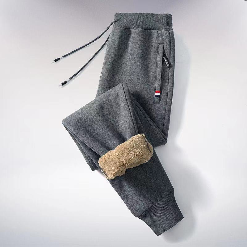 Herre Thermobukser Polyester | Regular Fit Bukser Med Snøre | Elastisk Talje Til Hverdags- & Udendørsbrug | Vanero