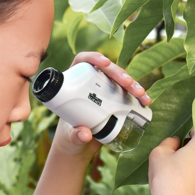 Kids Pocket Microscope l Nærbillede - LED-mikroskop l Vanero