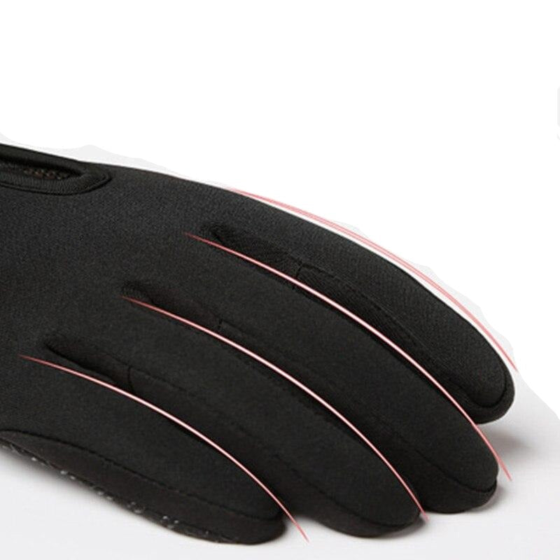 Termohandsker Polyester & Fleece | Vandafvisende Vinterhandsker | Touchscreen Design til Udendørsaktiviteter | Vanero