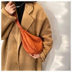 Dame Crossbody Taske i Polyester & Nylon | Justerbar Rem & Flere Lommer | Kompakt Sling Skuldertaske Til Hverdagsbrug | Vanero