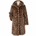 Dame Jakke Polyester | Regular Fit Åben Jakke Med Hætte | Leopardprint Til Hverdagsbrug & Sæsonbrug | Vanero