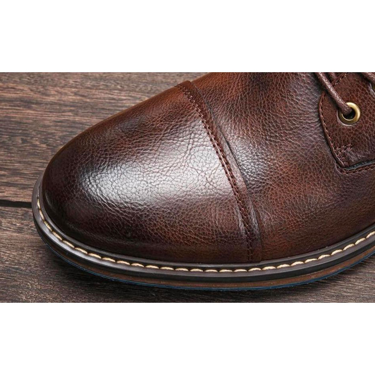 Aaron | Håndlavede premium læder Oxford støvler | Vanero