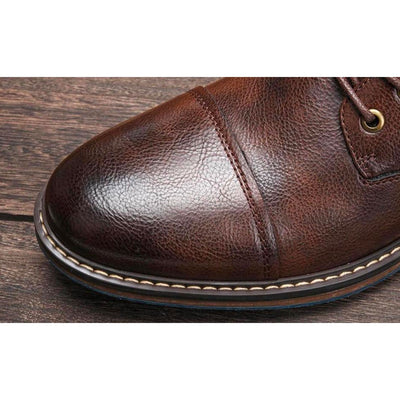 Aaron | Håndlavede premium læder Oxford støvler | Vanero