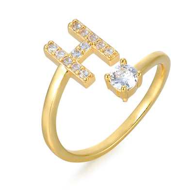 Bogstav Ring | Elegant & Unik Smykke | Vanero