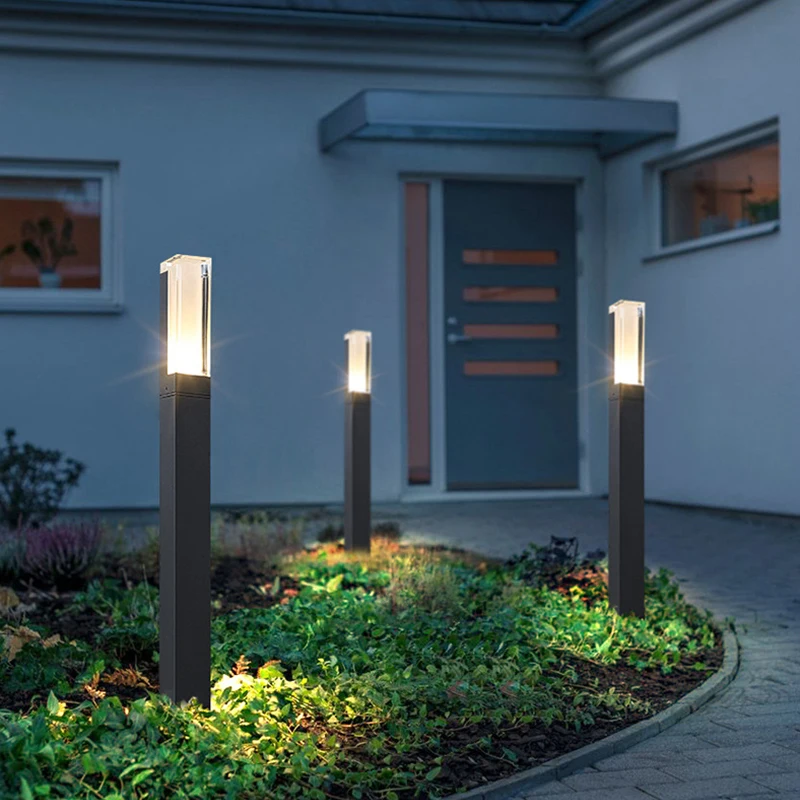 LED Væglampe Med Bevægelsessensor | Vejrbestandig Metal Glas Konstruktion | Indgang Terrasse Gangsti & Facadebelysning | Vanero