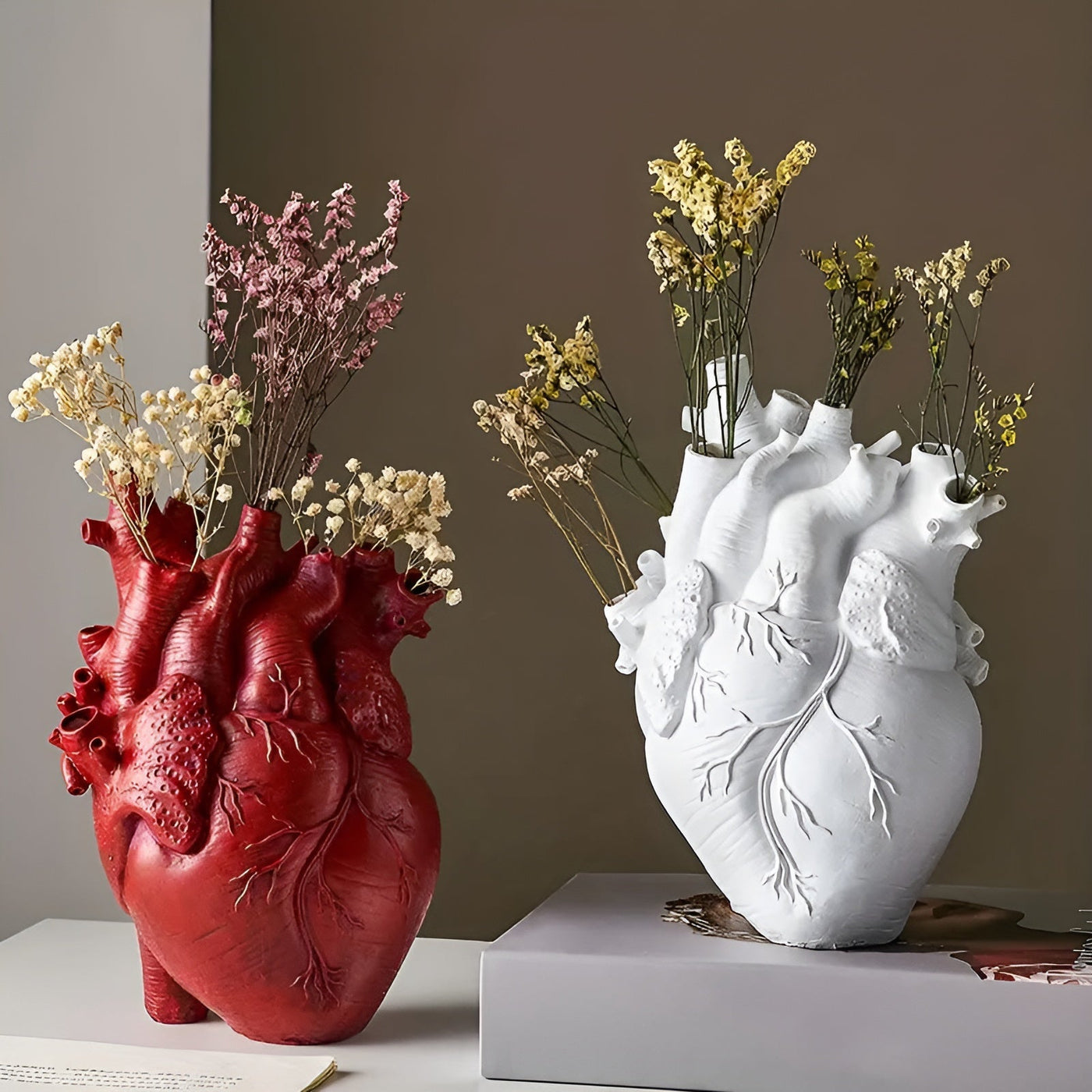HeartBloom | Hjerteformet Bambus Vase – Bæredygtig Dekoration | Vanero