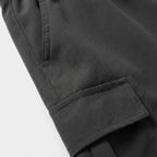 Herre Cargo Shorts Polyesterblanding | Regular Fit Cargo Shorts | Elastisk Talje Design til Hverdagsbrug & Fritidsaktiviteter | Vanero