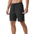 Herre Cargo Shorts Polyesterblanding | Regular Fit Cargo Shorts | Elastisk Talje Design til Hverdagsbrug & Fritidsaktiviteter | Vanero
