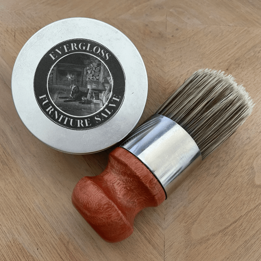 Læderpleje Med Naturlige Olier | Vandbaseret Creme Med Applikatorbørste | Til Vedligeholdelse Af Læderoverflader | Vanero