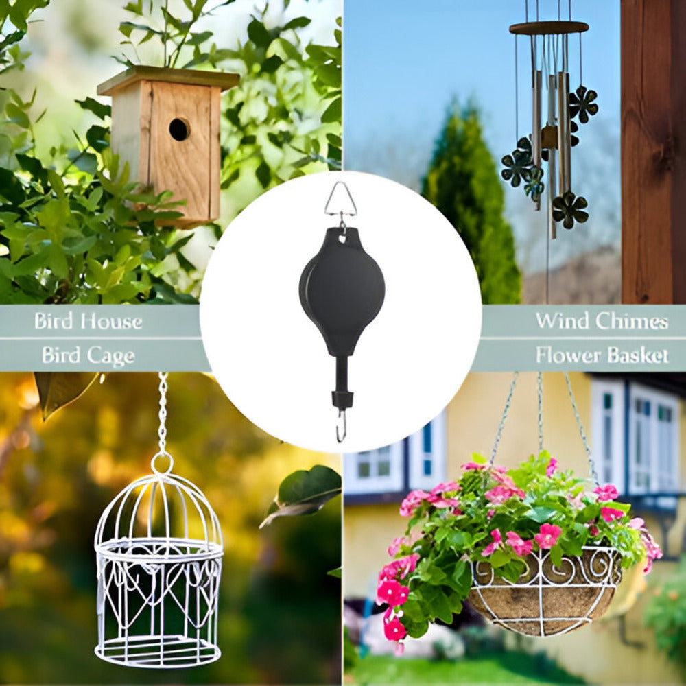 Justerbar Plantevogn | Snoretræk til Indendørs og Udendørs Brug | Vanero