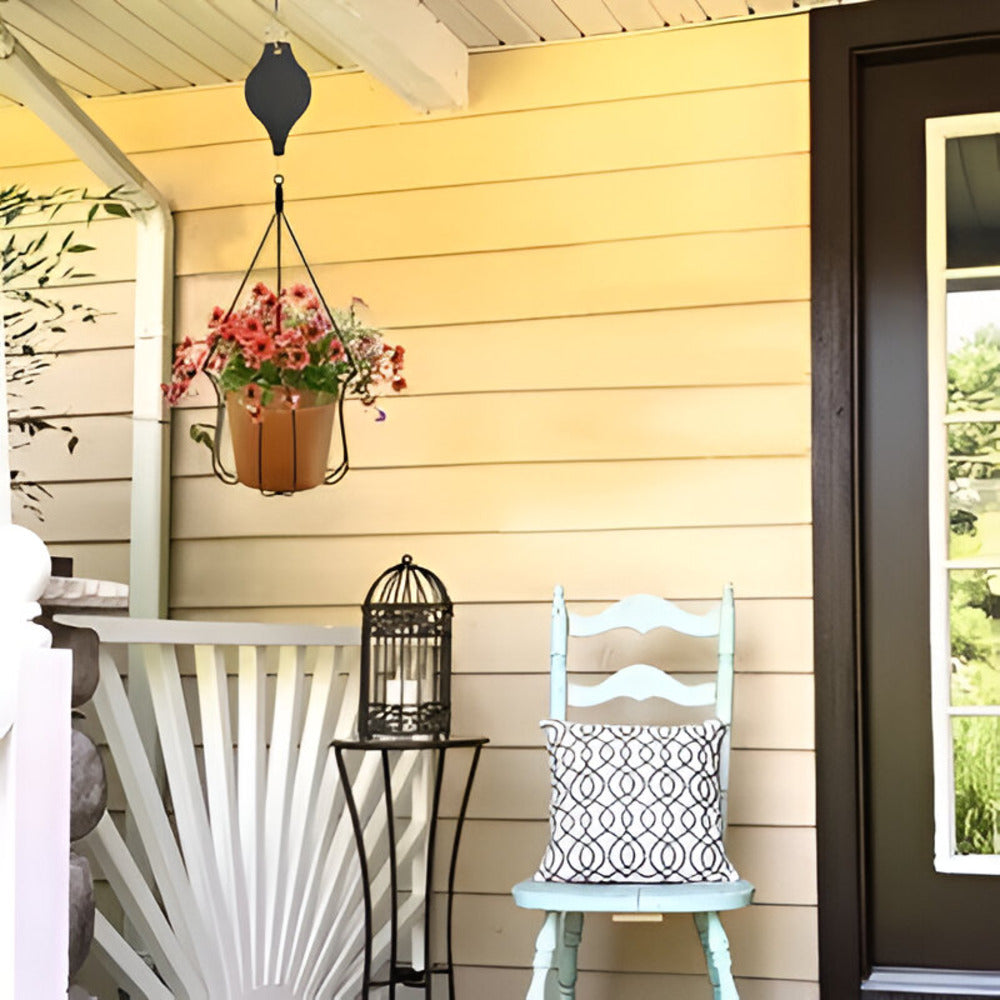 Justerbar Plantevogn | Snoretræk til Indendørs og Udendørs Brug | Vanero