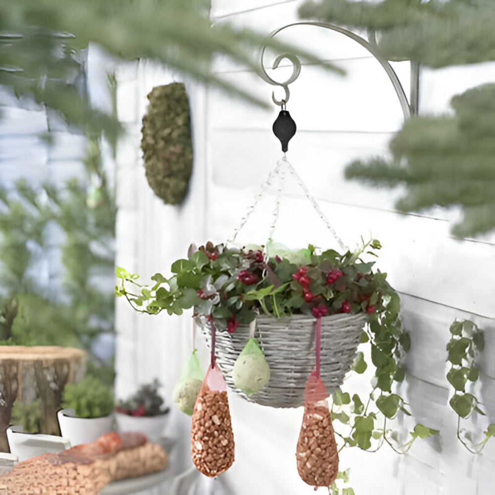 Justerbar Plantevogn | Snoretræk til Indendørs og Udendørs Brug | Vanero