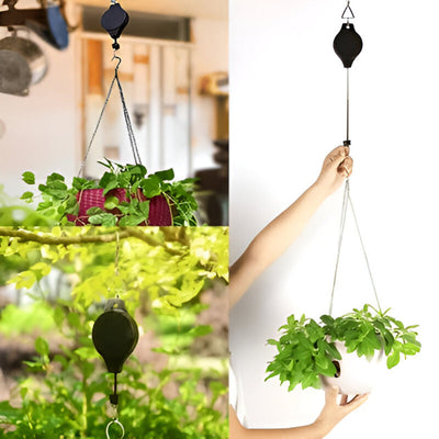 Justerbar Plantevogn | Snoretræk til Indendørs og Udendørs Brug | Vanero