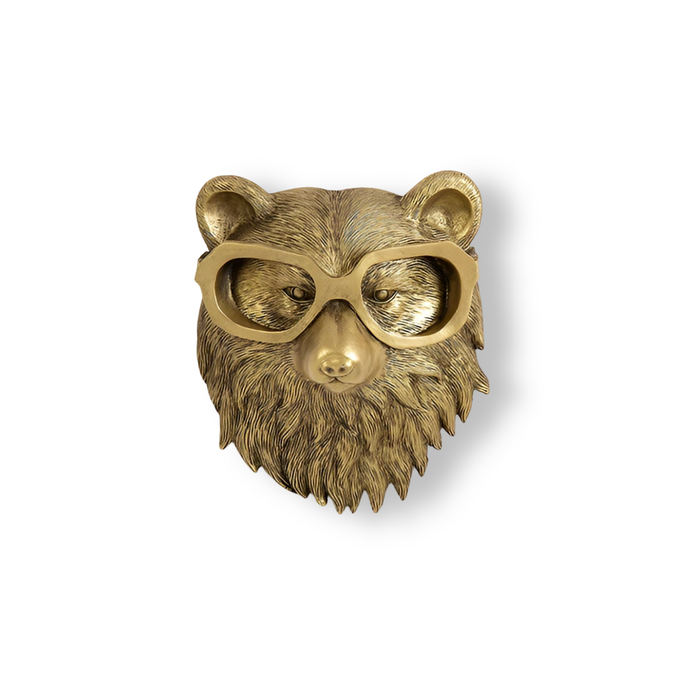 Golden Head | Multifunktionel Hoved Vægkrog Dekoration og Væglagring | Vanero