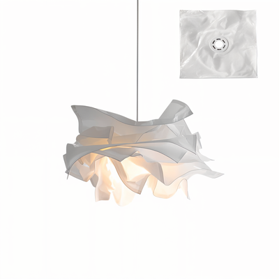 ShadeGlow Tilpasselig Pendellampe | Skulptureret Pap Skygge Design | Vanero