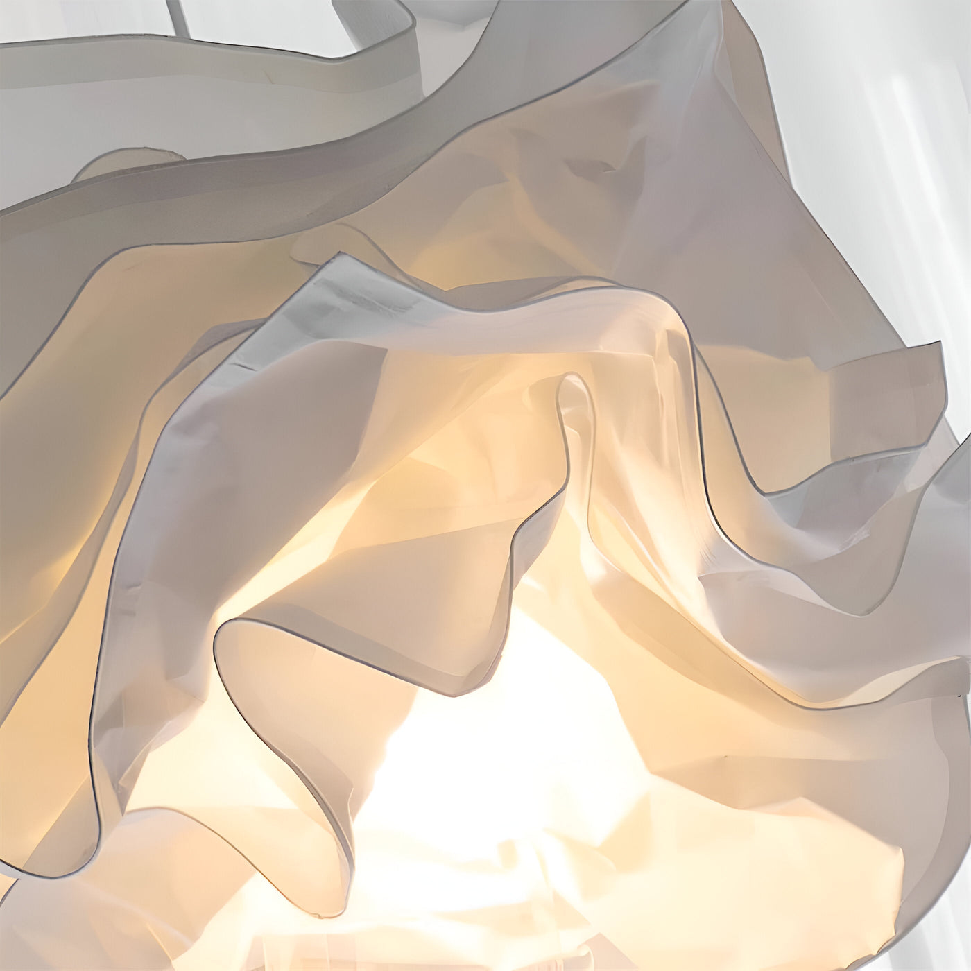 ShadeGlow Tilpasselig Pendellampe | Skulptureret Pap Skygge Design | Vanero