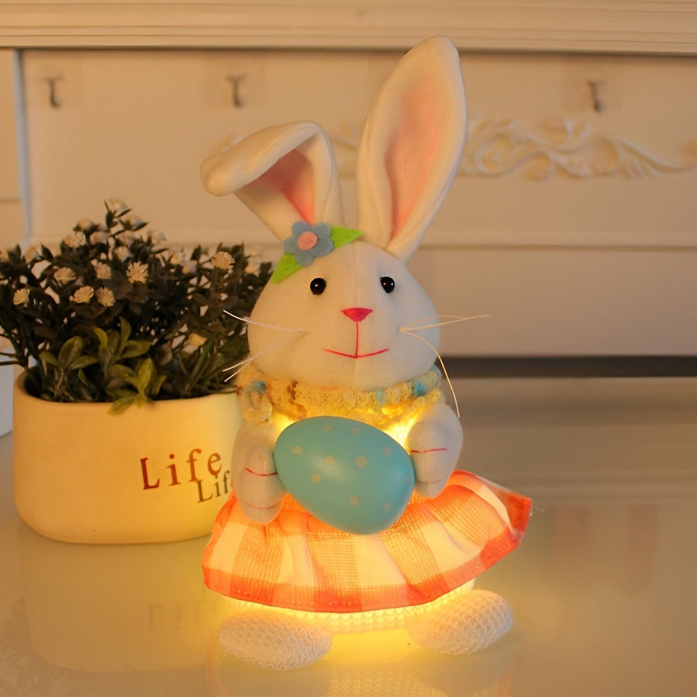 BunnyGlow Blød | LED Natlys | Vanero