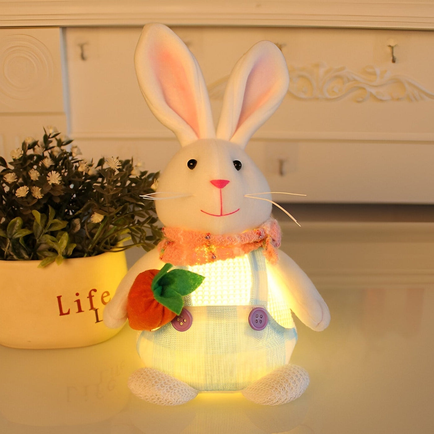 BunnyGlow Blød | LED Natlys | Vanero