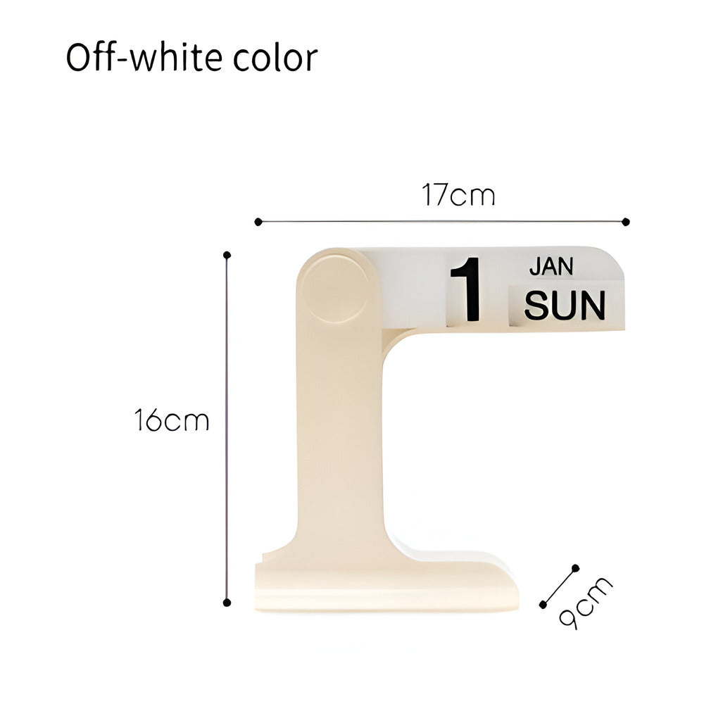 Justerbar | Skandinavisk Bordkalender til Hjemmet og Kontoret | Vanero