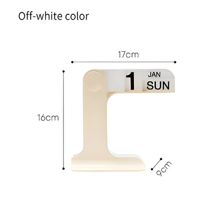 Justerbar | Skandinavisk Bordkalender til Hjemmet og Kontoret | Vanero