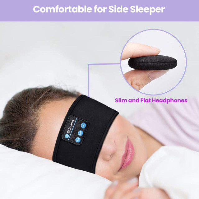SleepWave | Trådløse Søvnhovedtelefoner og Øjenmaske - Revolutionerende Komfort | Vanero