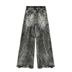 Herre Baggy Jeans Denim | Afslappet Pasform Fritidsbukser | Vintageinspireret Design Til Streetwear & Hverdagsbrug | Vanero