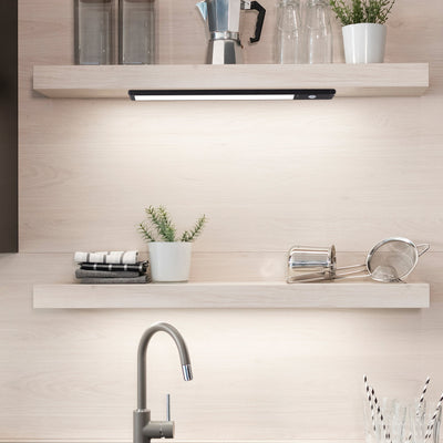 EasyBeam Trådløs Skabslampe med Sensor | Sort | Vanero