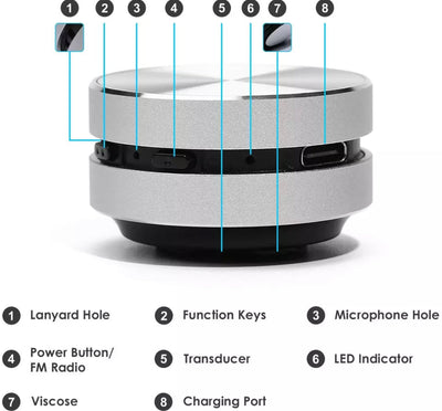 Dura Mobi | Portable Bluetooth Speaker | Vanero