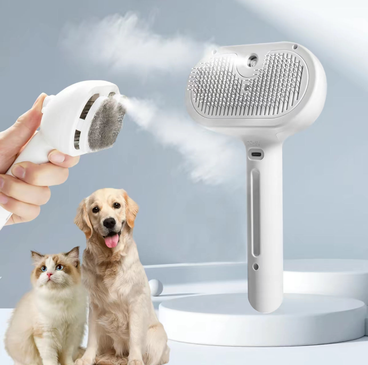 Pelspleje Mist Med Plantebaseret Formel | Vandfri Pelsplejespray Med Kamille & Aloe Vera | Daglig Pleje Til Kæledyr | Vanero