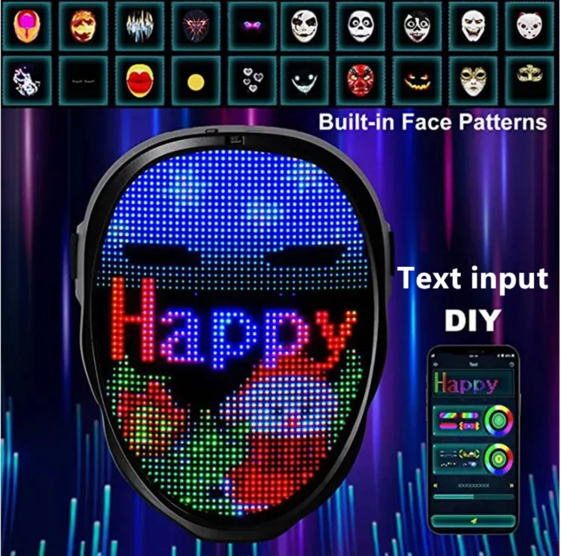DIY Bluetooth LED | Mask | Vanero
