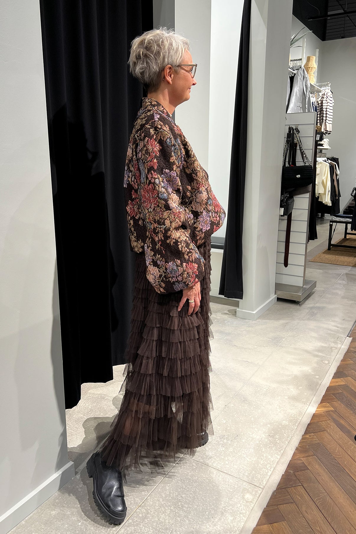 Carla Floral | Jacket | Vanero