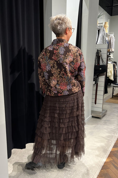 Carla Floral | Jacket | Vanero