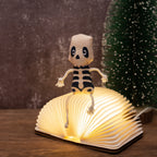 Halloween Kattelegetøj med Katteurt | Kranieformet Plyschdesign | Interaktivt Legetøj Til Indendørs Leg & Sæsonbrug | Vanero