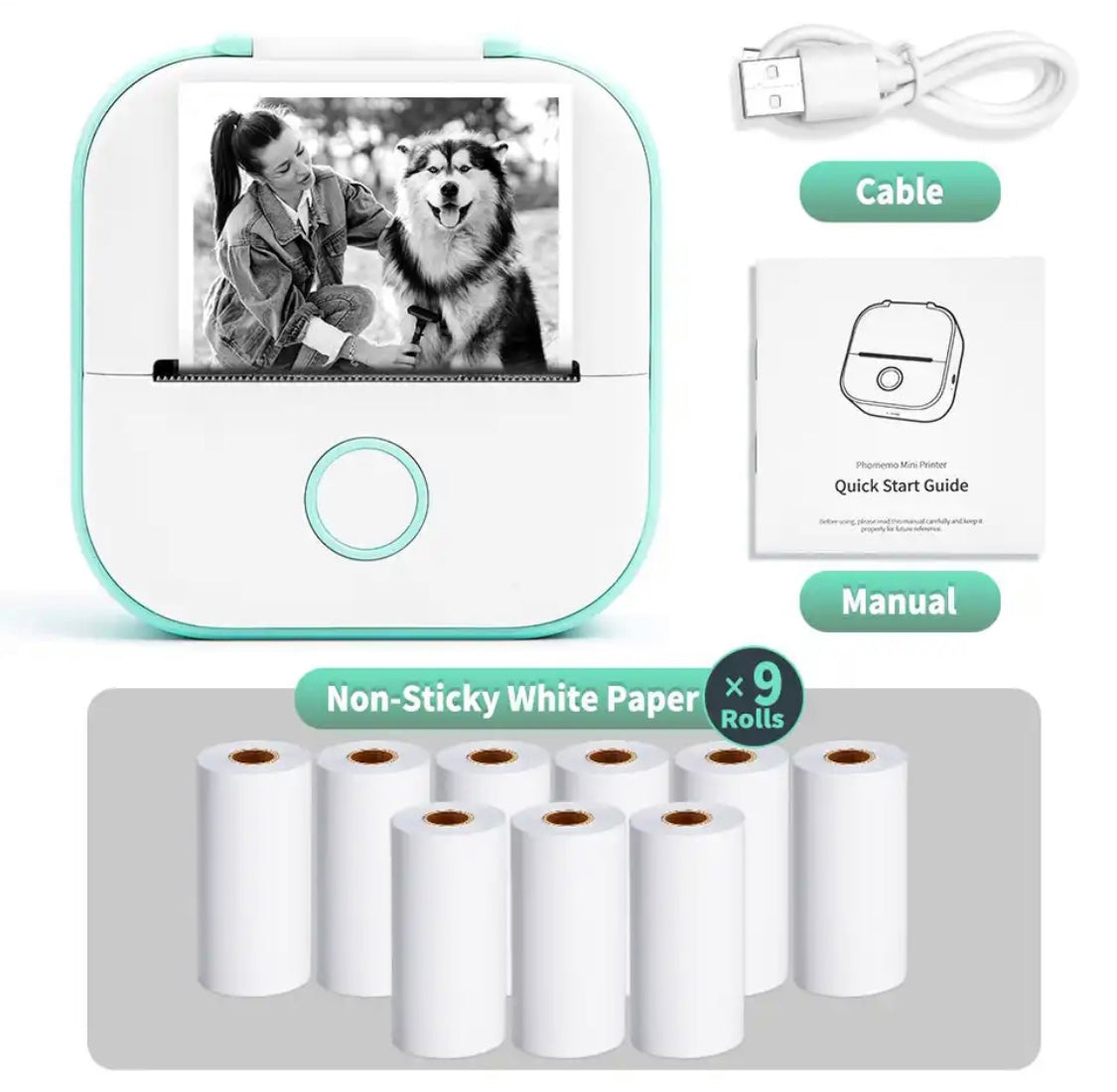 Tintenfri | Mini Printer Set | Vanero