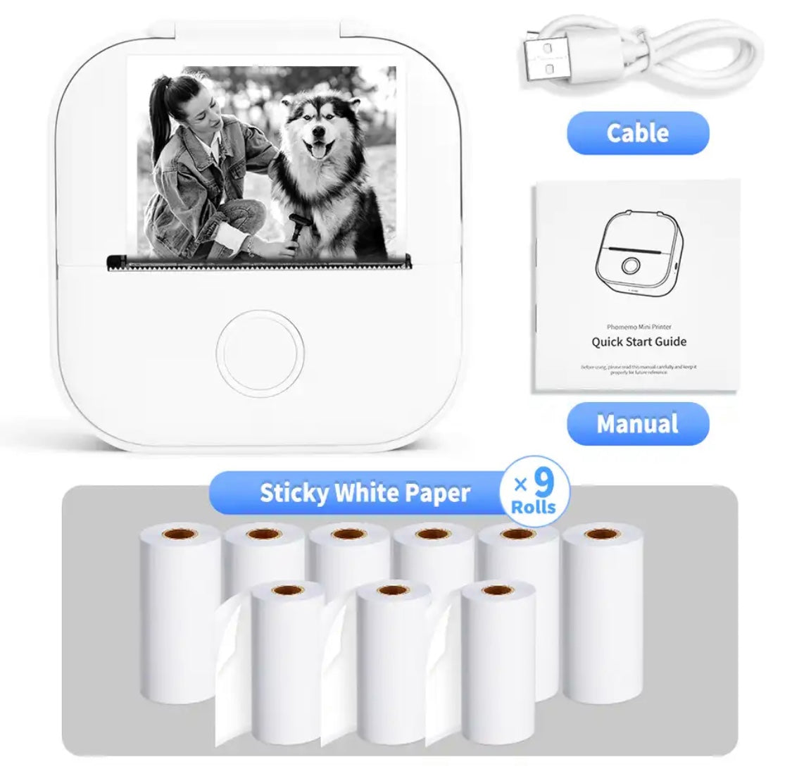 Tintenfri | Mini Printer Set | Vanero