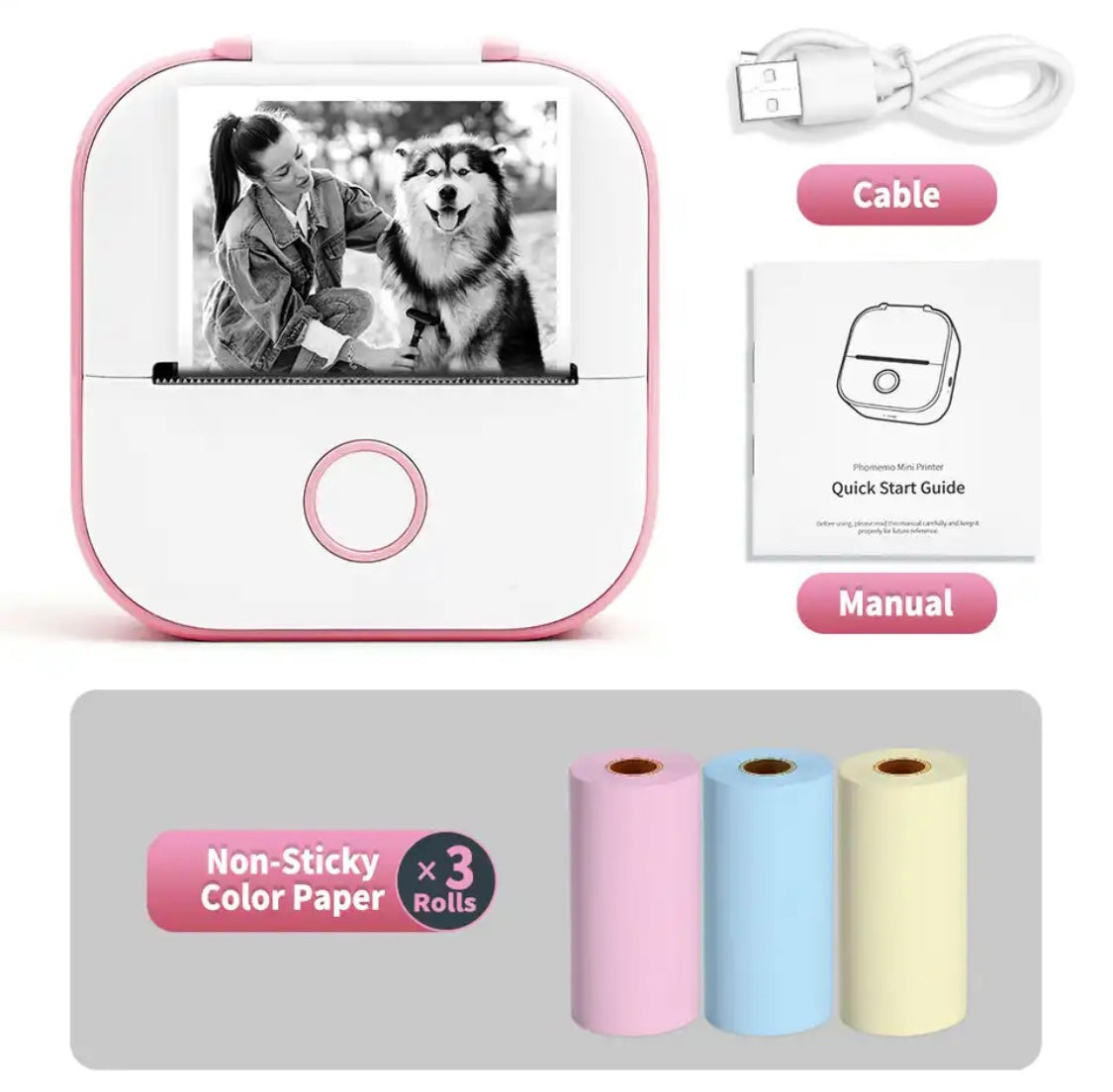 Tintenfri | Mini Printer Set | Vanero