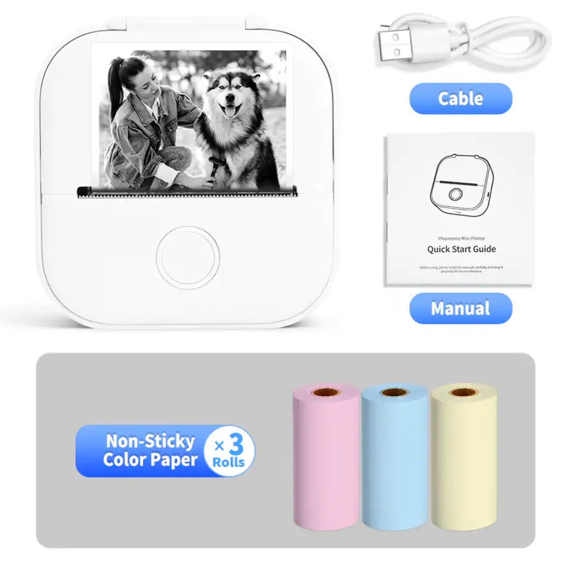 Tintenfri | Mini Printer Set | Vanero