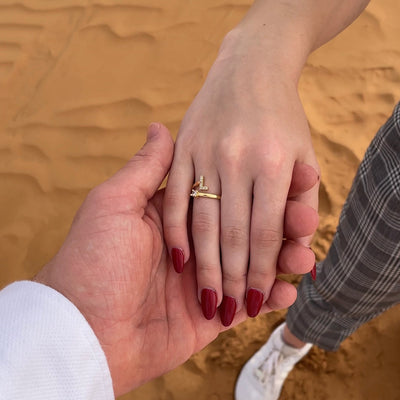 Bogstav Ring | Elegant & Unik Smykke | Vanero