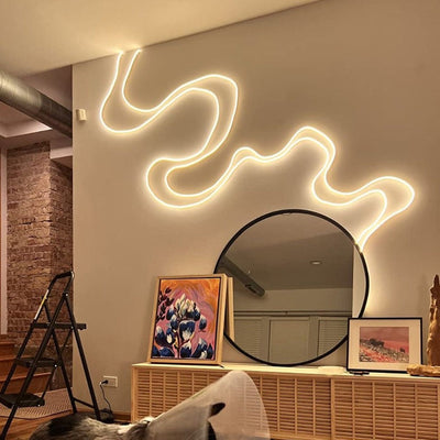 EcoGlow | Fleksibel LED Lysstribe - Skab Stemningsfuld Belysning i Dit Hjem | Vanero