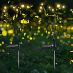 Solcelledrevne LED Ildflue Havelamper | Dekorativ Udendørs Stibelysning Design | Blomsterbede Terrasser & Stemningslys | Vanero