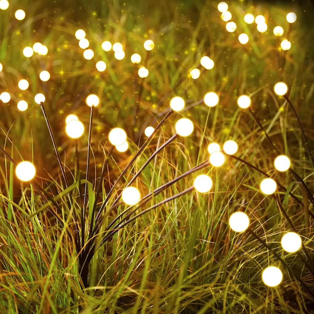 Solcelledrevne LED Ildflue Havelamper | Dekorativ Udendørs Stibelysning Design | Blomsterbede Terrasser & Stemningslys | Vanero