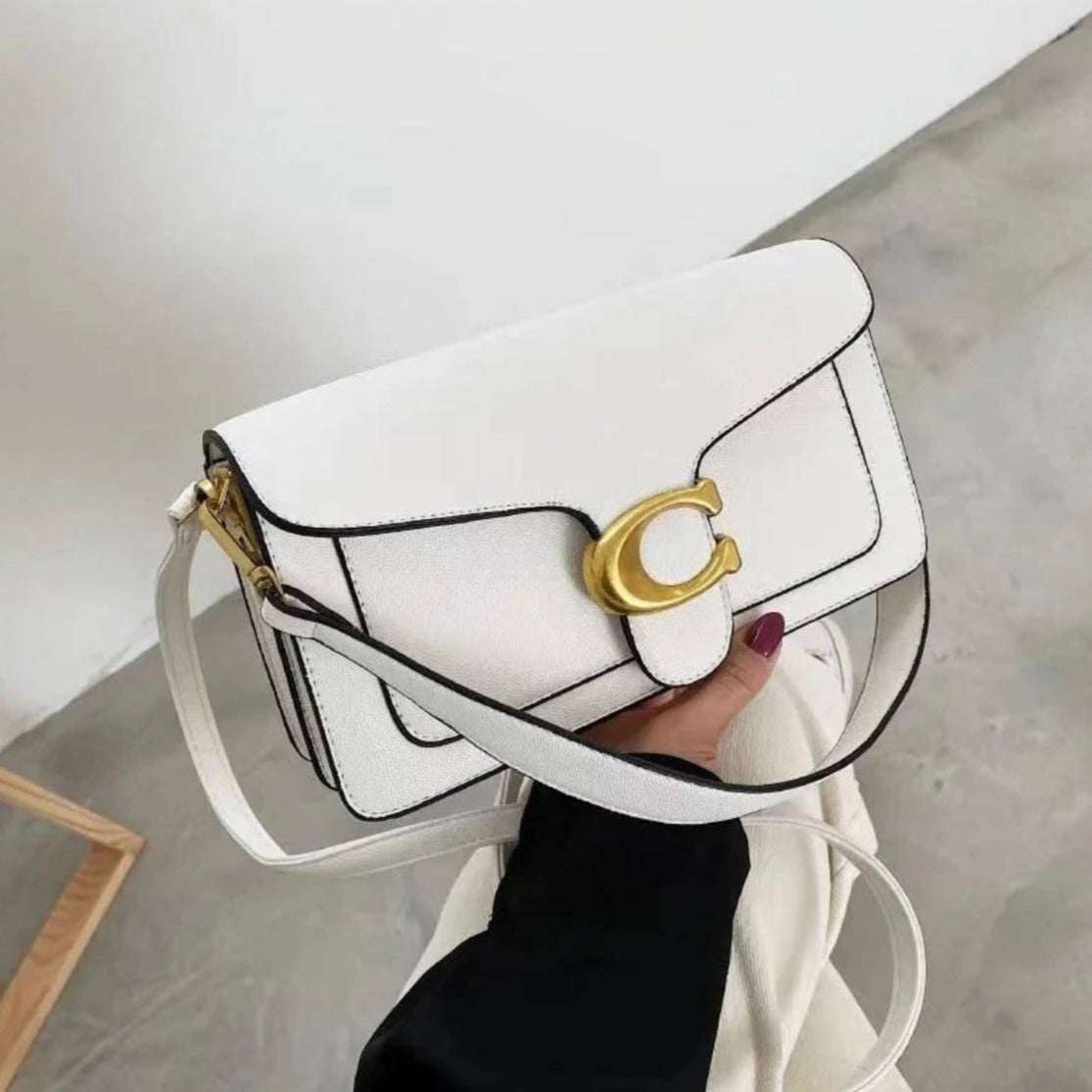 Coach Teller | Stil Crossbody Taske til Kvinder Elegant Brun | Vanero