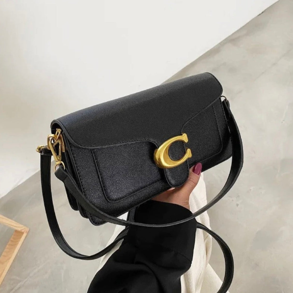 Coach Teller | Stil Crossbody Taske til Kvinder Elegant Brun | Vanero