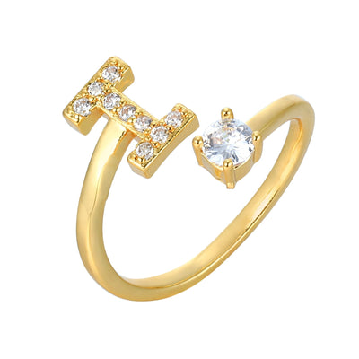 Bogstav Ring | Elegant & Unik Smykke | Vanero